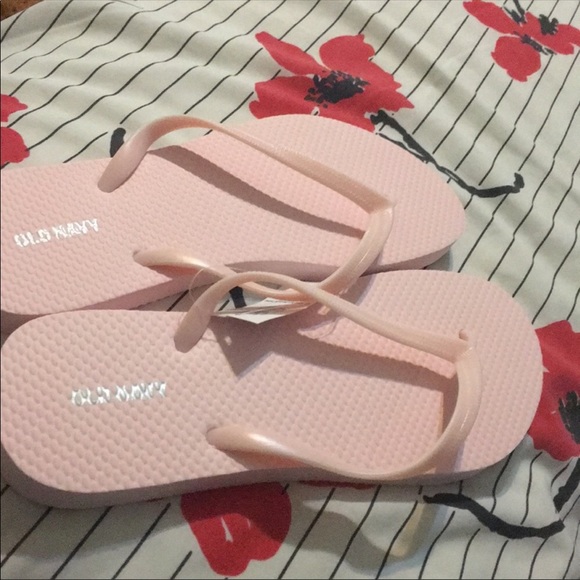 Brand new old navy flip flop color blush size 8 - Picture 3 of 4